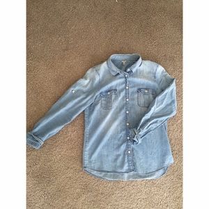 J Crew Classic Chambray.