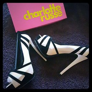 Champagne Satin High Heel