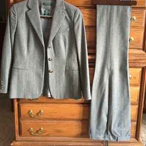 Ralph Lauren petite wool suit