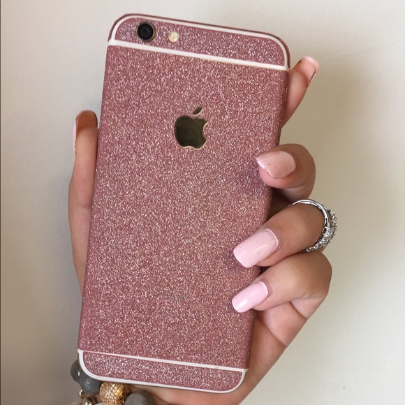 Glitter Decal iPhone sticker