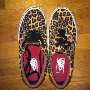 Cheetah Print Vans