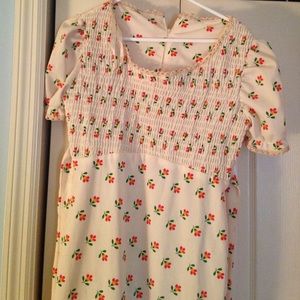 Vintage 70's floor length high waisted dress✌🏼️