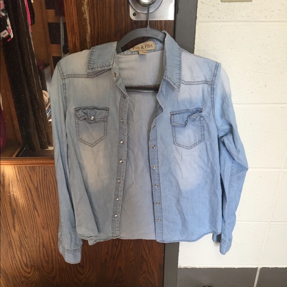 Light Blue Denim Shirt