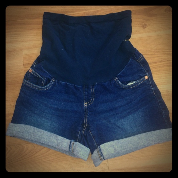 Maternity Jean Shorts
