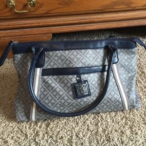 Tommy Hilfiger navy blue handbag