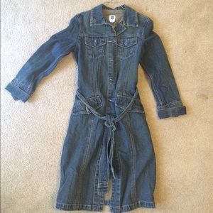 GAP Long Jean Jacket