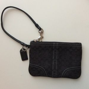 Real coach wristlet