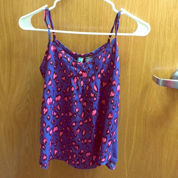 Cheetah print tank