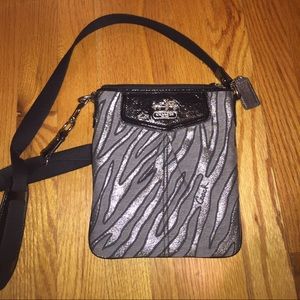 Coach zebra crossbody bag-like brand new