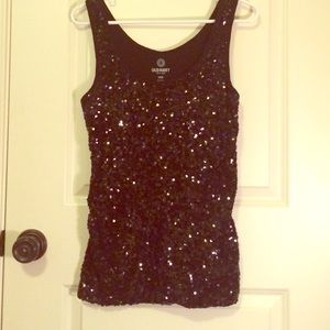 Black Sequences Tank
