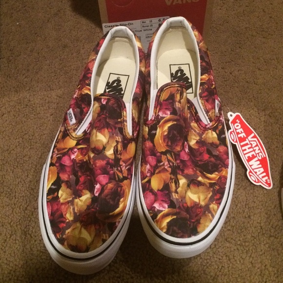 Brand New Floral Vans