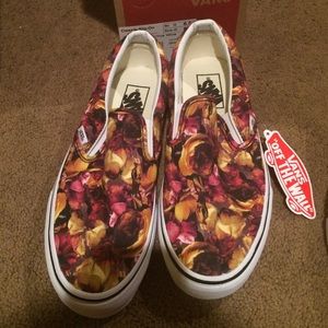 Brand New Floral Vans