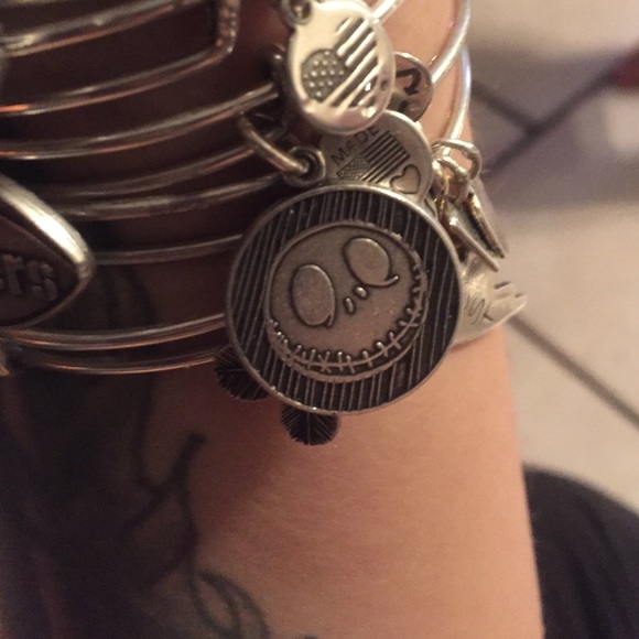 Iso jack skellington Alex and ani silver