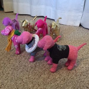Lot of 7 VS PINK Dogs