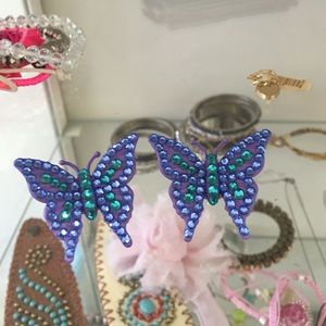 Tarina Tarantino butterfly earrings