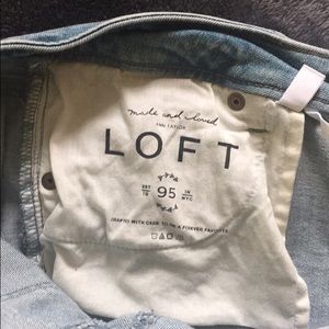 Size 28/6 Loft jeans