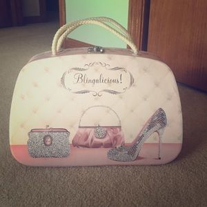 Blingalicious Makeup/Jewelry Container