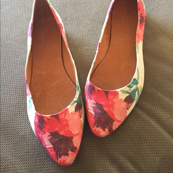 Floral Madewell Flats