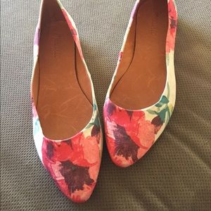 Floral Madewell Flats