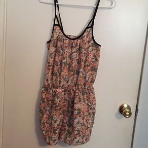 Printed romper