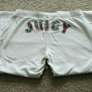 Juicy Couture ivory sweatpants