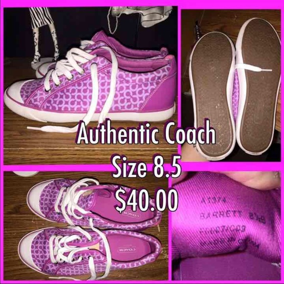 Like New Authentic Coach Shoes