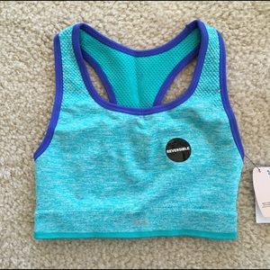 NWT VSX Seamless Reversible Sport Bra