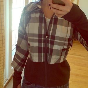 Lululemon plaid rain jacket