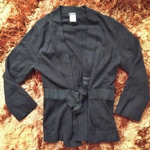 J Crew Ribbon Tie Sweater