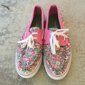 Pink Sperry Topsiders!