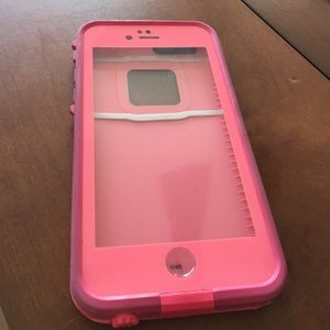Pink iPhone 6/6s Lifeproof case