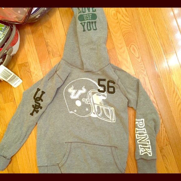 USF pink hoodie💚