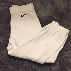 Nike mid calf sweat pants NWOT size small