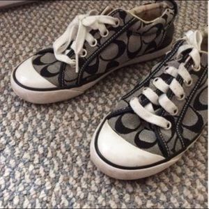Size 7 1/2 Coach Tennis Shoes