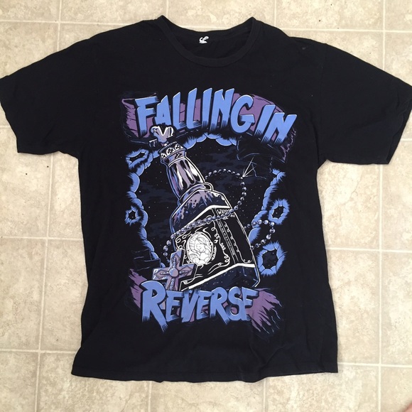 Falling In Reverse 2012 Print T-Shirt
