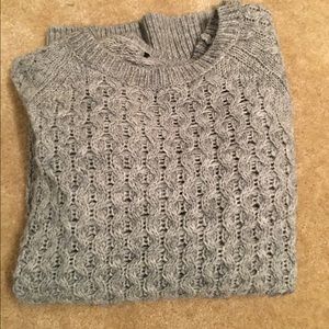 Cable knit sweater