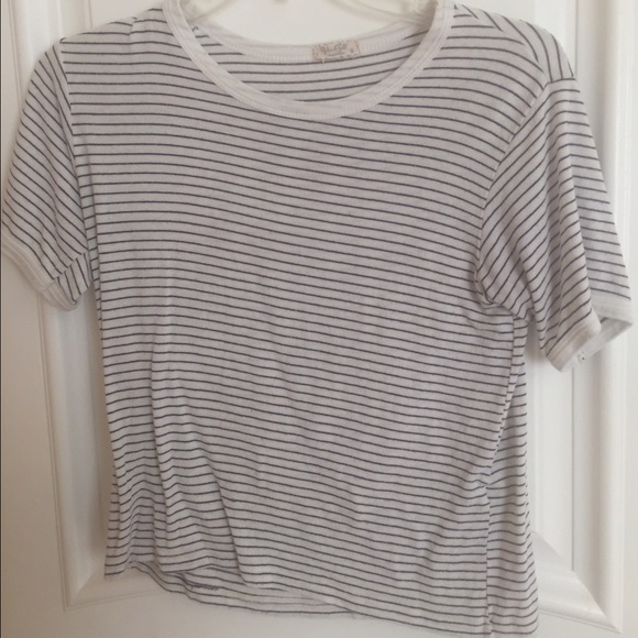striped brandy tee