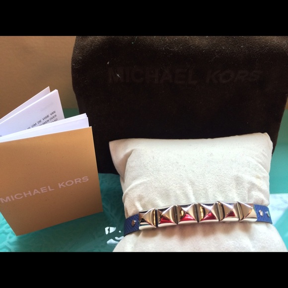 Michael Kors leather bracelet