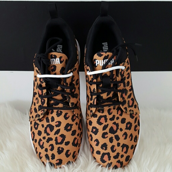 animal print puma shoes