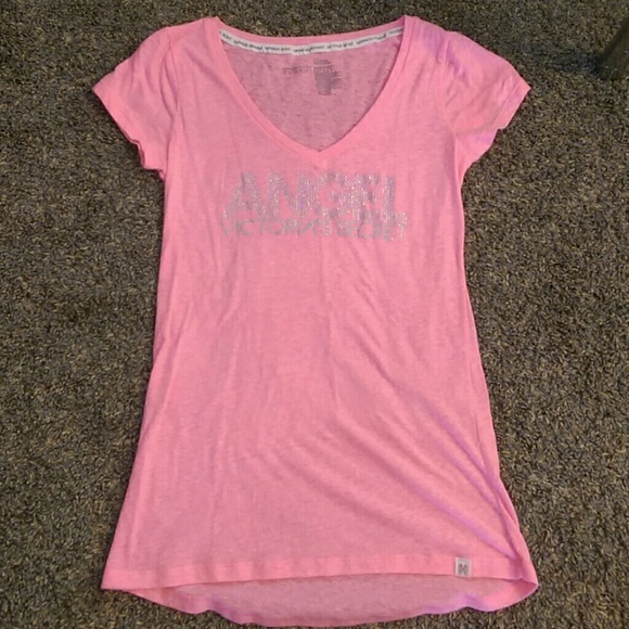 Victoria's secret angels shirt.