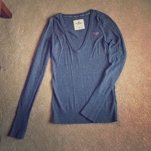 Grey Hollister sweater