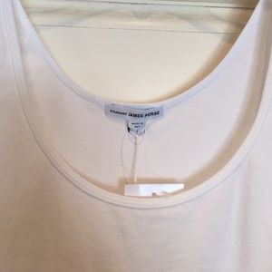Standard white James perse tank, never worn.