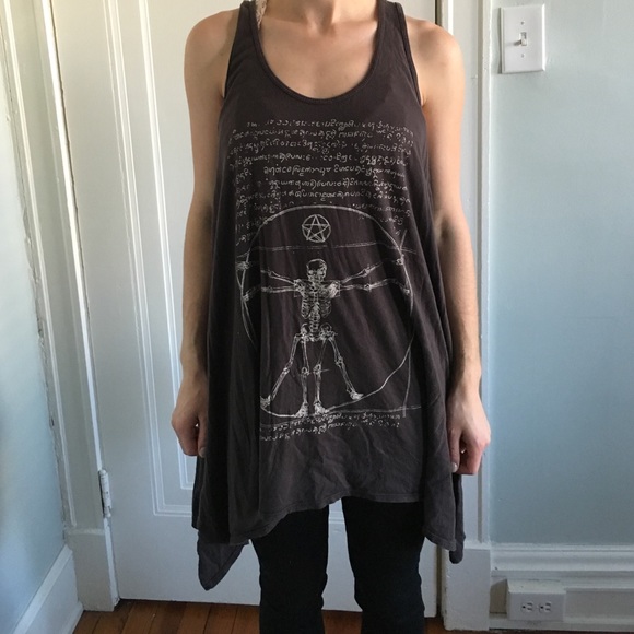 SOLD!!! Urban outfitters edgy tunic tank