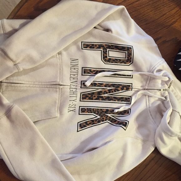 PINK Victoria Secret zip up hoodie