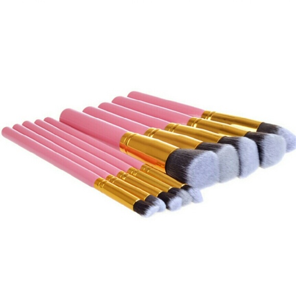 NWOT Amazing 10 Piece Professional Brush Set - Picture 2 of 4