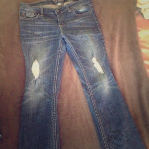Charlotte Russe boot cut  jeans