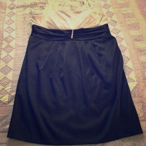 Black and white top dress.