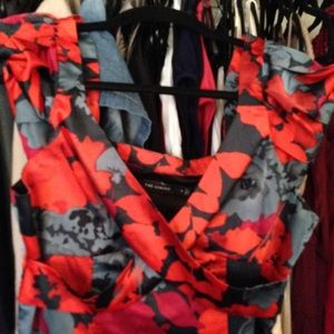 The Limited floral dress. Silly feel. Size 6