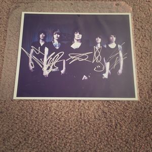 Asking Alexandria Autograph