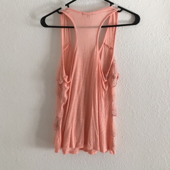 Pink Ruffled Tank - Picture 3 of 4